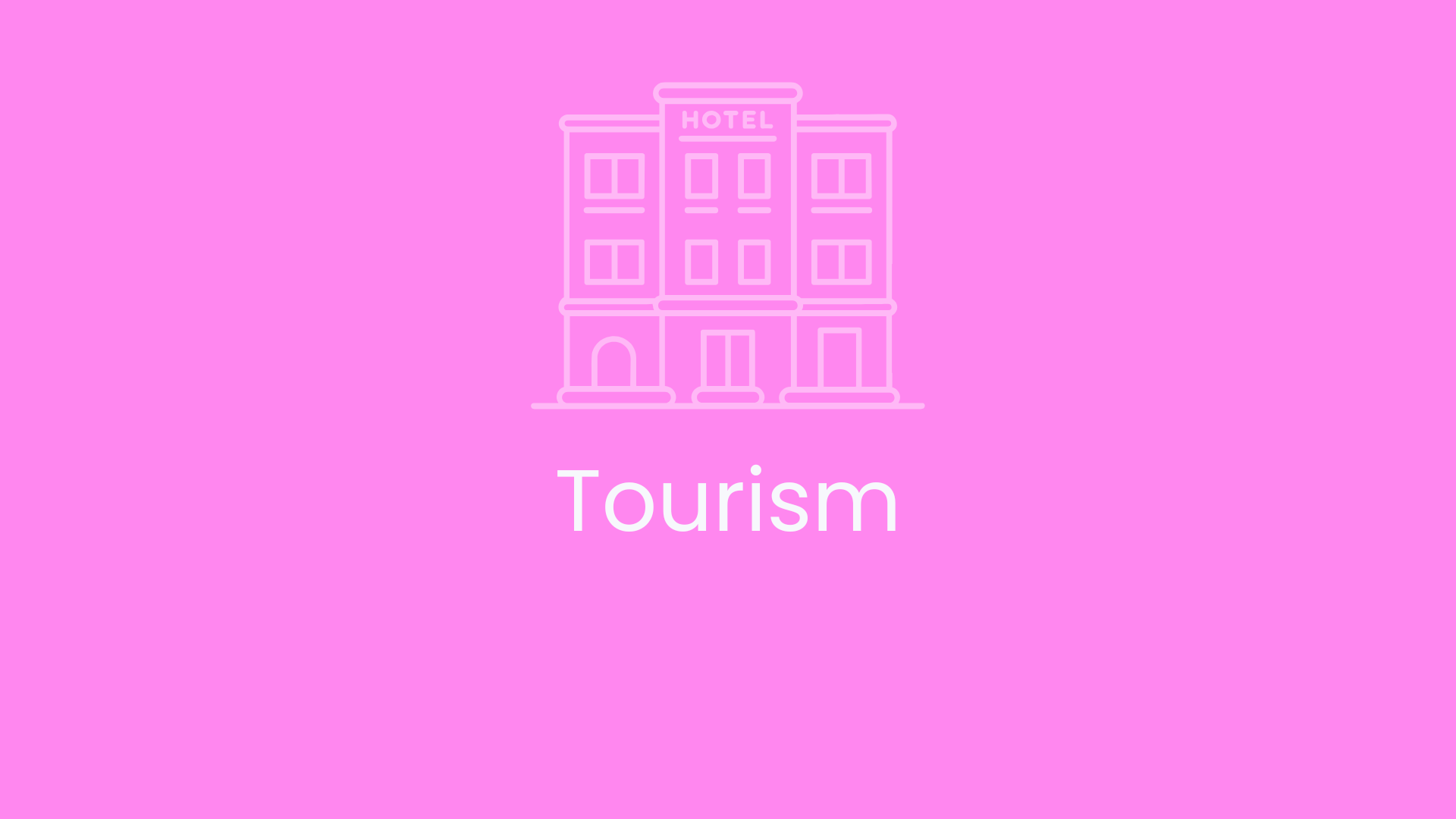 The Downward Tourism Trend & Industries Hit Most