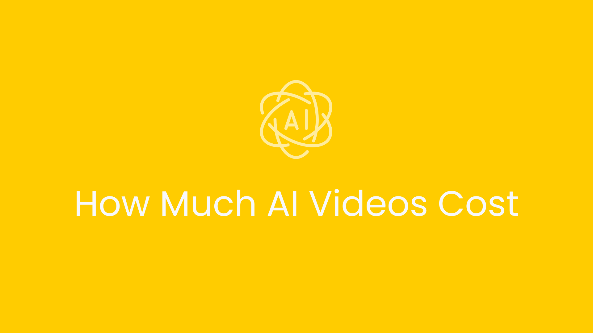 How much AI videos cost now